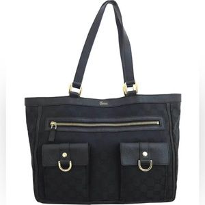 Gucci GG Canvas Abbey D Ring Tote